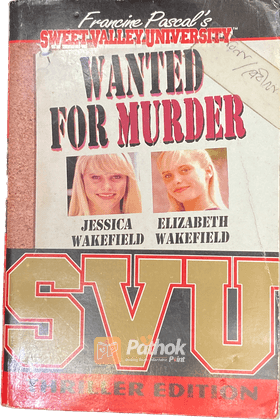 Sweet Valley University: Wanted For Murder