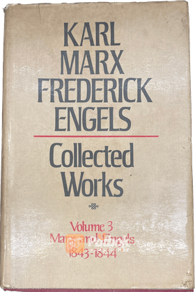 Karl Marx Frederick Engels Collected Worl Volume 3 (Russian)