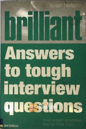 Answers to tough interview questions