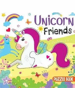 Unicorn Friends Learning Puzzle With Easy Grip Pieces – Educational Toys For Kids 4+ Years – Motor Skil