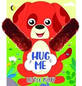 Booktopus Hug Me Hand Puppet Board Book – Little Puppy Interactive Bedtime Story With Soft Arms – Early Learning Books For Kids 4+ Years –