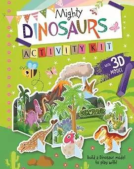 Mighty Dinosaur 3D Model Making Kit With Book – Diy Craft Kit For Kids 3-6+ Years – Learning Through Play