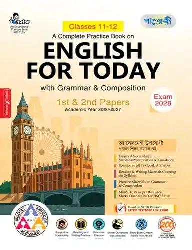 Panjeree English For Today 1st & 2nd Paper Class 11-12 : Exam 2028