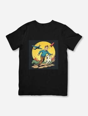 Tintin টি-শার্ট | Adventures of Tintin Inspired