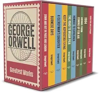The Complete Novels Of George Orwell 10 Book Collection Set :