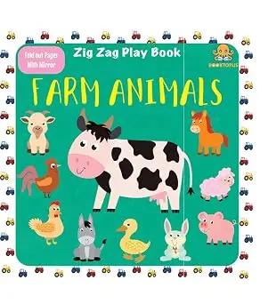 Zig Zag Play Book – Farm Animals