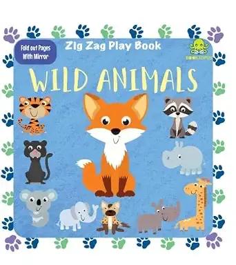 Zig Zag Play Book Wild Animals