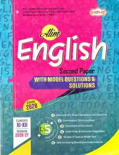 Lecture English 2nd paper With Model Question and solution - Alim Exam 2028