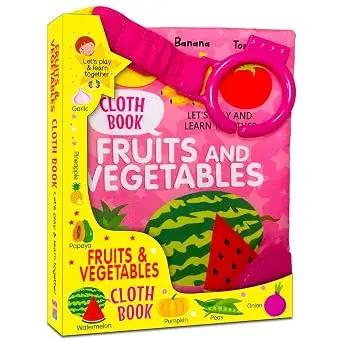 Fun With Fruits And Vegetables – Cloth Book By Brijbasi Art Press Ltd